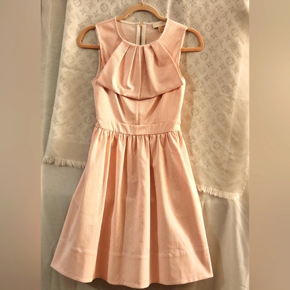 TED BAKER DRESS PINK - Picture 1 of 12